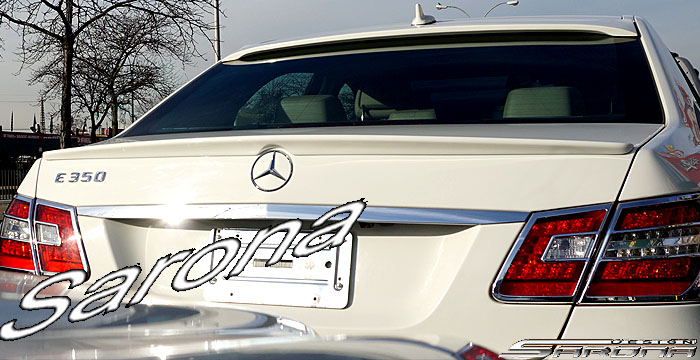 Custom Mercedes E Class  Sedan Roof Wing (2010 - 2014) - $269.00 (Part #MB-051-RW)